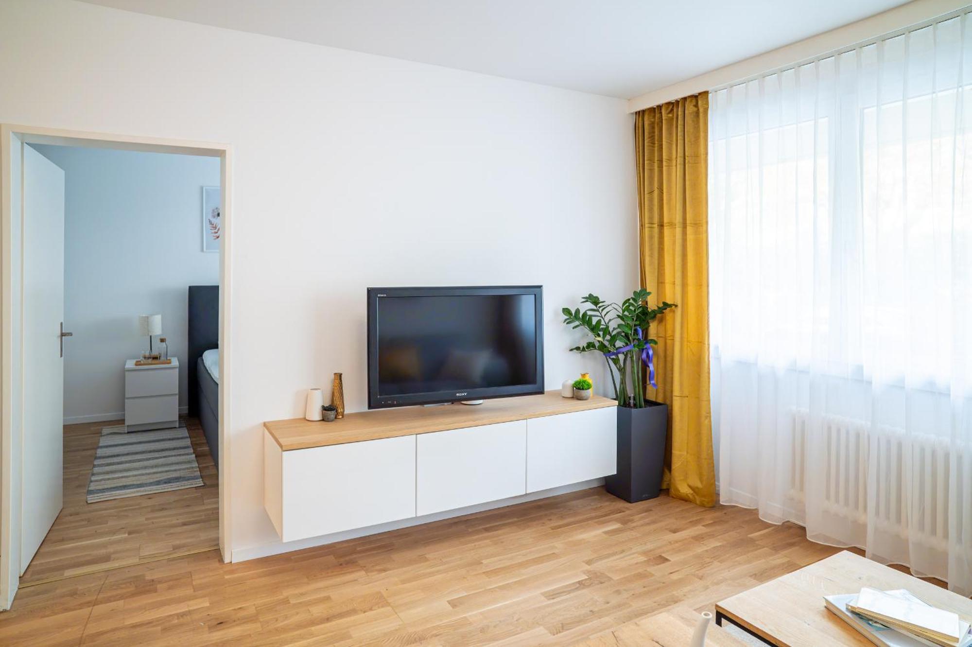 Expo-Basel-Ch Apt, Amazon Prime Video, Wifi, Coffee & Tee, Popcorn, Kitchen Exterior foto