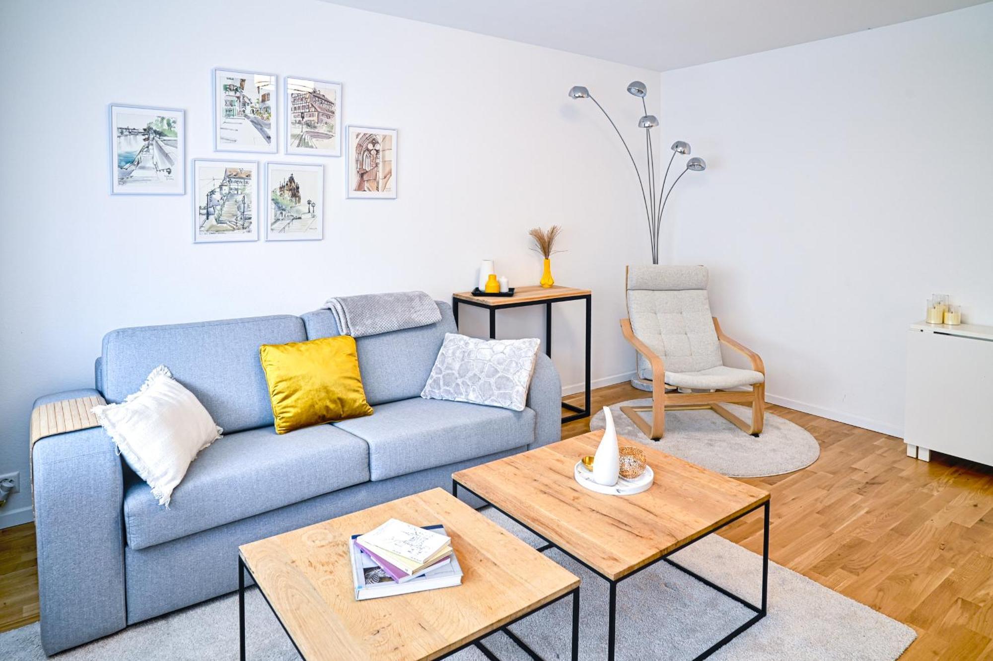 Expo-Basel-Ch Apt, Amazon Prime Video, Wifi, Coffee & Tee, Popcorn, Kitchen Exterior foto